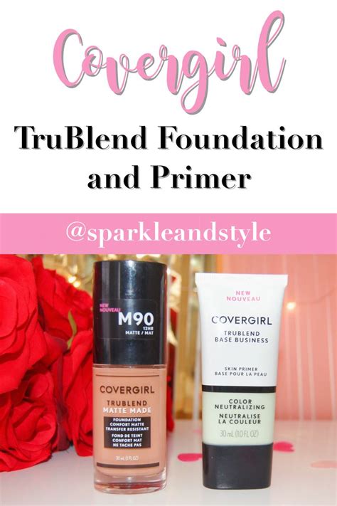 Covergirl Trublend Foundation And Primer Review Covergirl Trublend