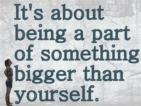 Commit yourself to something bigger than yourself. #Recovery - being a part of something bigger than yourself. Get help at reachrecovery.org ...