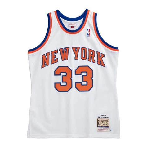 Authentic Patrick Ewing New York Knicks 1985 86 Jersey Shop Mitchell