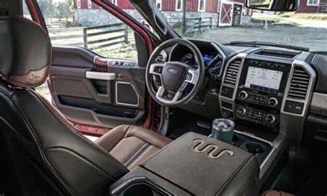 2022 King Ranch Interior Ford New Model