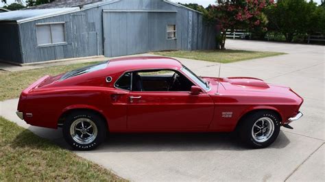 1969 Ford Mustang Boss 429 In Candy Apple Red Kk 1886 Mustang Old