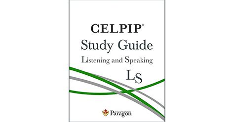 Celpip Study Guide Listening And Speaking By Paragon Testing