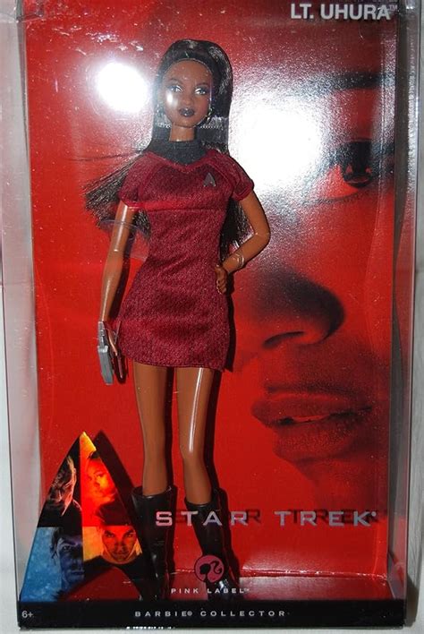 Barbie Pink Label Collection Star Trek Lt Uhura Dolls Amazon Canada