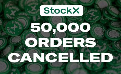 leaked 100 off stockx discount code results in 50 thousand order cancellations sneaker news