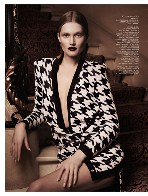 Toni Garrn Gives Vixen Vibes In Interview Russia Shoot