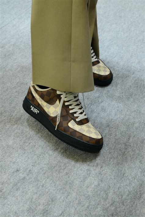 Nike Air Force X Louis Vuitton L Inattendue M Ga Collaboration D Voil E Essential Homme