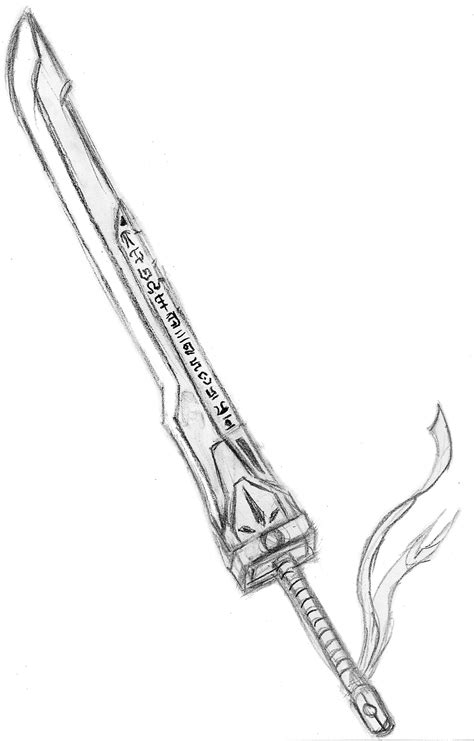 20 Ilustration Sword Drawing Sketch For Adult Creative Sketch Art Design