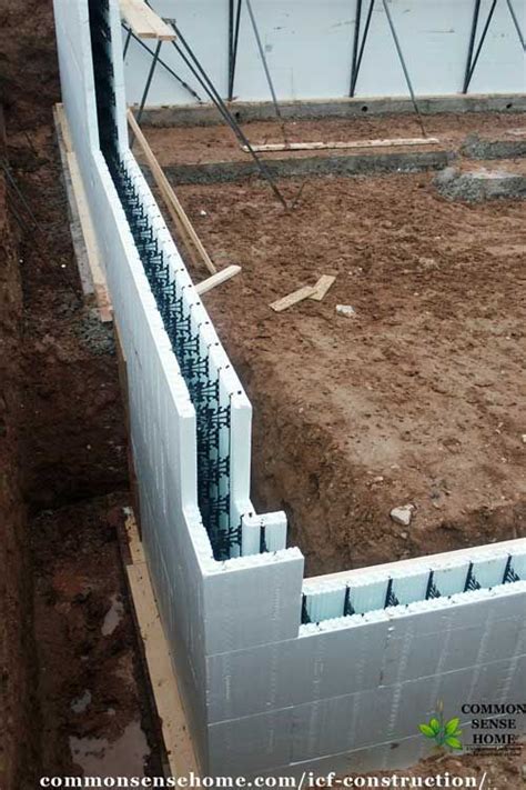 After the foundation footing concrete was poured last week, it was left to dry for a day or two before removing the forms. ICF Construction - What You Need to Know About an ICF Home ...