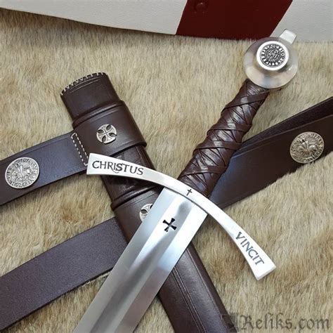 Faithkeeper Sword Of The Knights Templar Single Hand European Sword