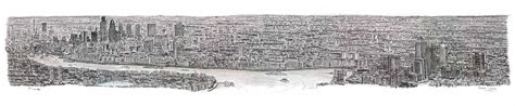 Stephen Wiltshire S City Panorama Drawings