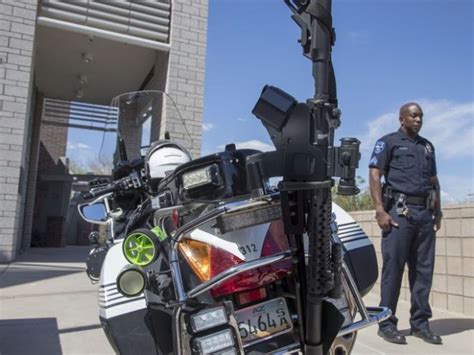 Arizona Police Mount Ar 15 Racks On Patrol Motorcycles The Firearm Blog