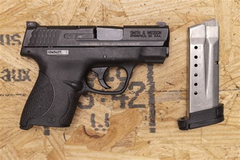 Smith Wesson M P Shield Mm Police Trade In Pistol Sportsman S Hot Sex
