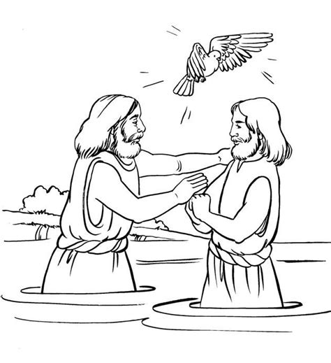 You can also colour the page with the colours we have on the left side of the page, and print it when you done. Baptism Coloring Pages - Best Coloring Pages For Kids
