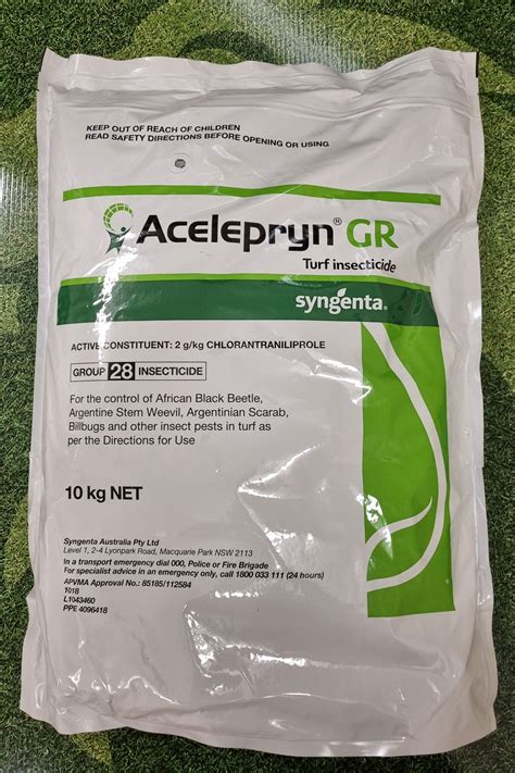 Acelepryn Gr 10kg Bag Insecticide Lawnpride Australia