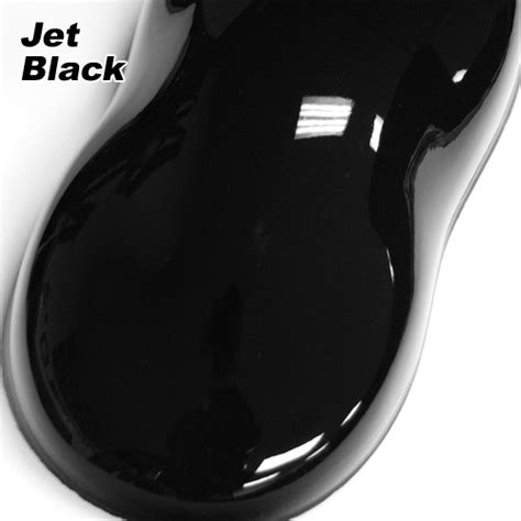 Jet Black Car Paint