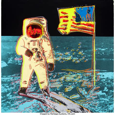 Andy Warhol American 1928 1987 Moonwalk 1987 Screenprint In Lot