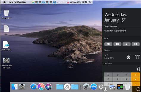 5 Mac Themes For Windows 10 With Look Alike Skins