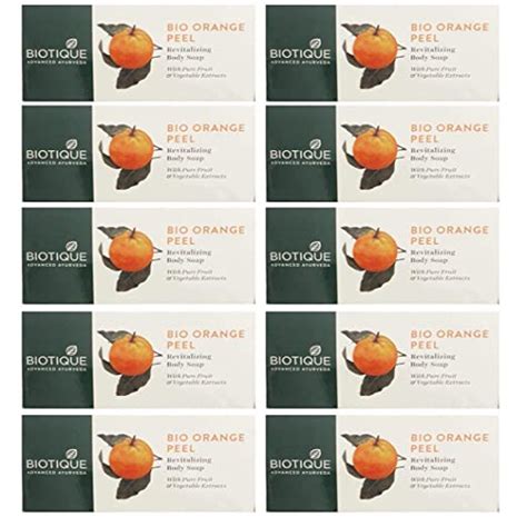 Buy Biotique Bio Orange Peel Soap Revitalizing Body Soap 150gm Online