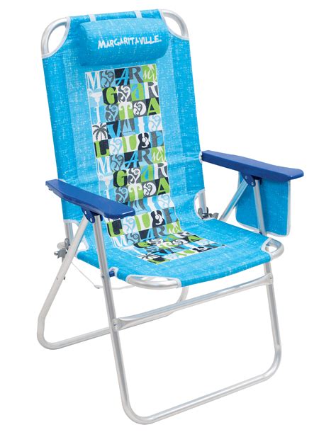 Margaritaville Big Shot Beach Chair Turquoise Adjustable Lounge Chair