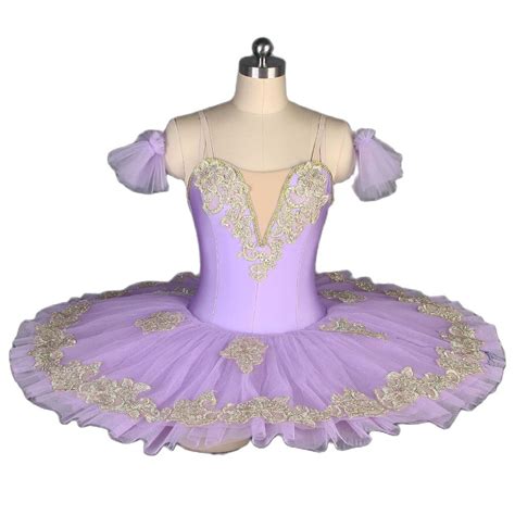 Lilac Spandex Top Bodice With Applique Ballet Tutu Pre Professional