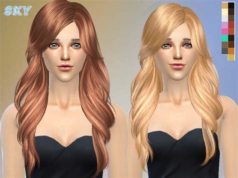 The Sims Resource Hairstyle 229 By Skysims Sims 4 Hairs