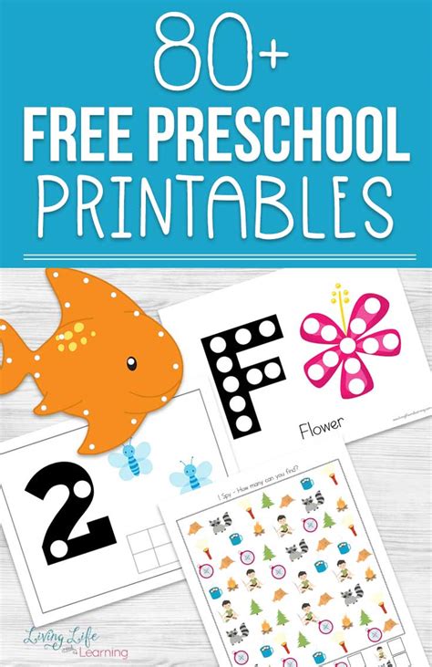 Free Preschool Printables