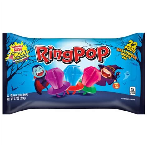Ring Pop Halloween Candy Variety Bag 22 Ct Kroger