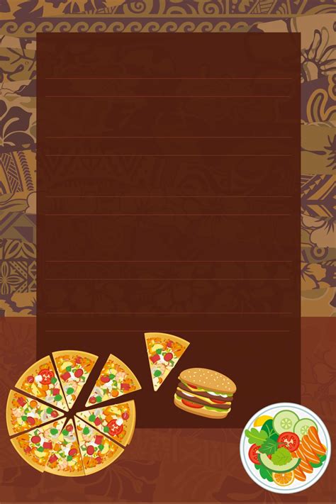 Pizza Poster Background Vector Papel De Parede Para Download Gratuito