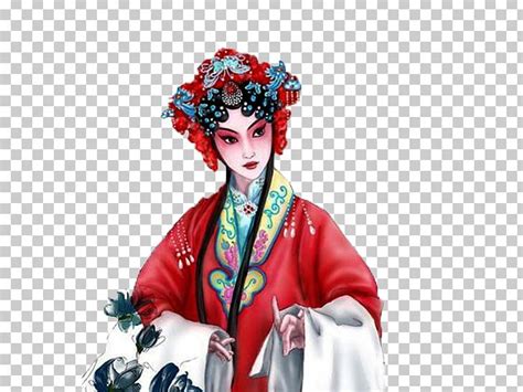 Peking Opera Chinese Opera Cartoon Illustration Png Clipart Anime