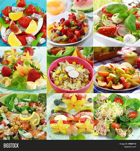 Healthy Food Collage Stock Photo And Stock Images Bigstock
