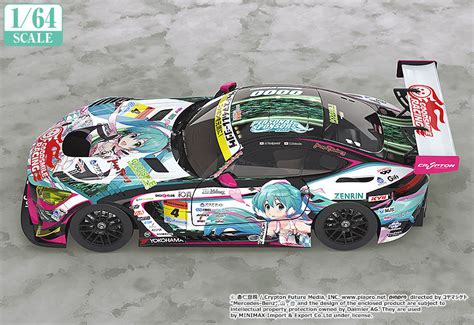 Good Smile Hatsune Miku Amg 2019 Super Gt Versión Miniature Car Escala