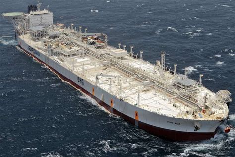 One Of Four Identical Largest Oil Tankers In The World Capable Of