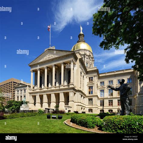 Georgia State Capitol Building à Atlanta Géorgie Usa Photo Stock Alamy
