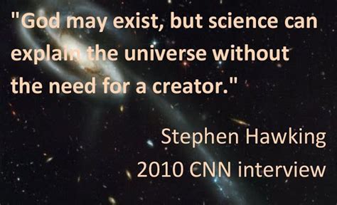 Richards Daily Quote God May Exist Stephen Hawking Stephen