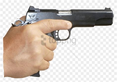Free Png Download Hand With Gun No Background Png Images