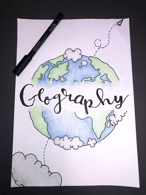 Geography Cover Page Design Cover Page Free Download