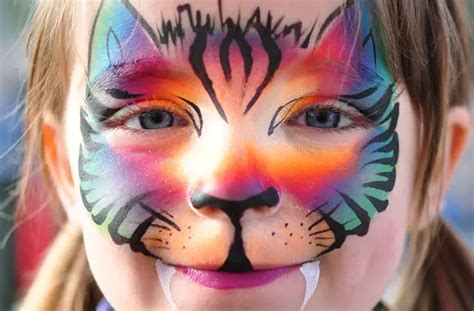 Cat Face Paint Step By Step Tutorial Painters Best