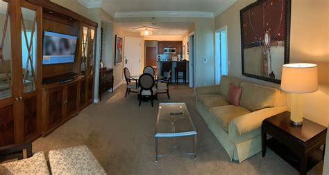 Photos/layouts are samples only—suites vary by location. Signature at MGM 1BR balcony suite, tower 1. - Las Vegas Strip