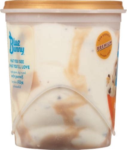 Blue Bunny Super Chunky Cookie Dough Frozen Dairy Dessert Tub 46 Oz