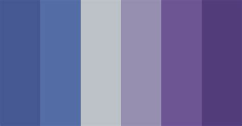 Retro Purple And Blues Color Scheme Blue