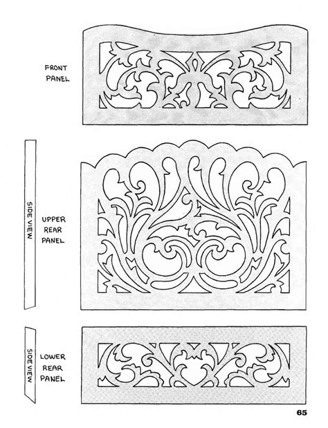See the ultimate guide to using a scroll saw for more information on purchasing a scroll saw or stack cutting. Classic Fretwork Scroll Saw Patterns | Scroll saw patterns ...