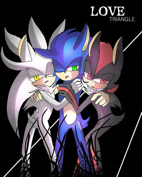 Sonic X Shadow X Silver Love Triangle By Iba2004 On Deviantart