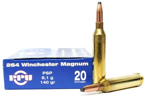 264 Winchester Magnum 140 Grain Pointed Soft Point Psp Prvi Partizan For Sale In Stock