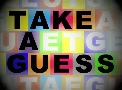 Take A Guess - Week 2 on Vimeo