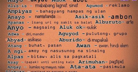 10 Tagalog Words Ideas In 2021 Tagalog Words Tagalog