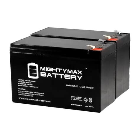 Mighty Max Battery 12v 9ah Sealed Lead Acid Battery Replaces Cp1290 2
