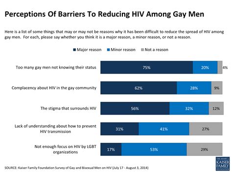 hiv aids in the lives of gay and bisexual men in the united states section 3 perceived