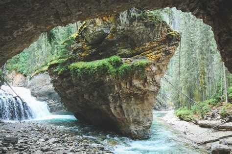 Johnston Canyons Hidden Secret Cave In Banff National Park Banff