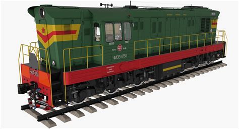 3d Model Diesel Locomotive Chme3 Turbosquid 1206588