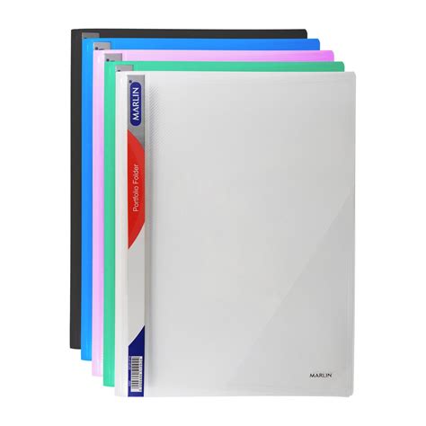 A4 Portfolio File Semi Rigid Folder Think Books